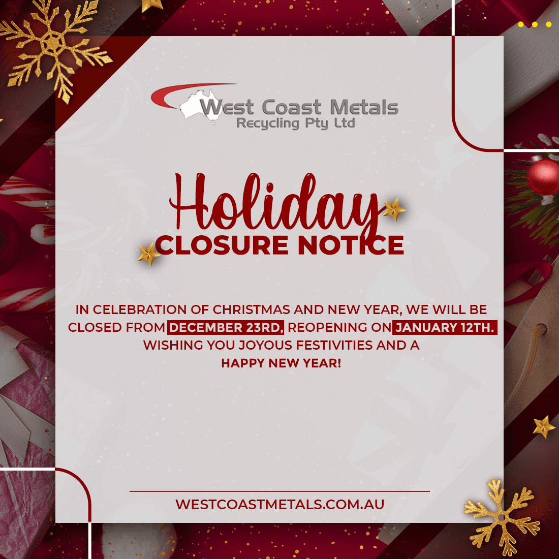Aluminum Recycling Services Perth Australia | West Coast Metals